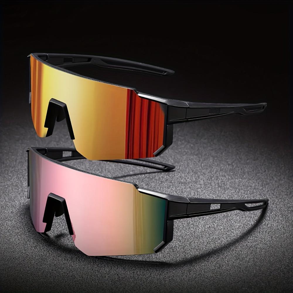 2/3pcs Latest Oversize Outdoor Use Cycling Sunglasses Men Women Driving Bike Eyeglasses Sports Style Protective Eyeglasses Bicycle UV400 Goggles