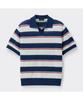 Keoseuuteommellou Navy Fresh Lounge Stripes Collar Sweater Cwwam26413Nyd