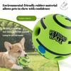 Indestructible Chew Toy Ball For Dogs Durable Self Entertaining Sound Puppy Pet Toy