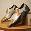 Elegant Leather Men Shoes Italian Formal Dress Male Footwear Luxury Brand Fashion Moccasins Office Working Oxford Shoes for Man