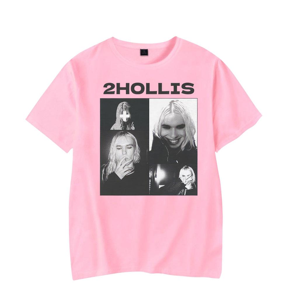 2025 2Hollis Photo Tshirt Shortsleeved Women Unisex Fashion Casual Summer Stylish Design Tee