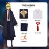 Anime Mashle Raymond Cosplay Costume 2025 Women Men Child Magic Coat Cloack Academy Uniforms Blue Robe Uniform Suit Party