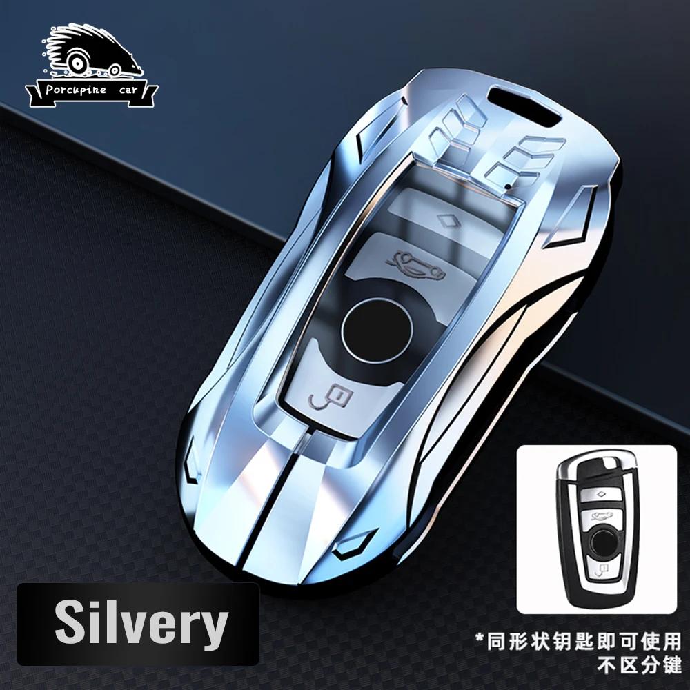 New Zinc Alloy Style Auto Key Fob Cover Case Housing Remote Fit For Bmw X3 X5 X6 F30 F34 F10 F20 G20 G30 G01 G02 G05 F15 F16 1 3 5 7 Series