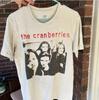 The Cranberries Band Retro White Men Women Tshirt Reprint S5XL