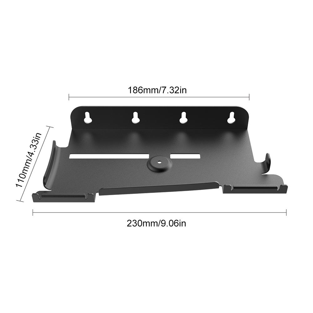 Wall Mounted Console Stand For PS5 Slim Holder with 2 Controller Mounts Vertical Stand Storage Bracket for PlayStation5 Slim