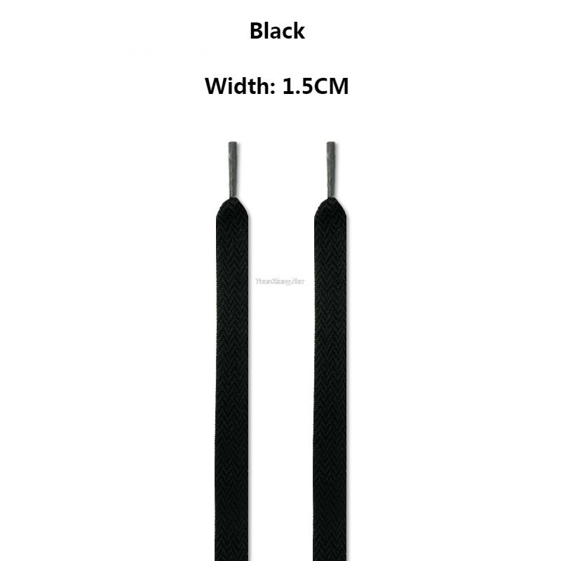 New Flat Shoelaces for Sneakers AF1 Shoe Laces Width 1.5cm/2cm/3cm Shoelace Luxury  Laces Shoes 120/140/160cm Strings