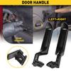 Black Metal Ide Door Handles Pair LH RH For 87-96 Ford F150 F250 Truck F350