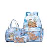 New Kapibara Korean Version Schoolbag for Girls and Students To Reduce the Burden of Leisure Backpack, High Value and Lightweight Backpack.