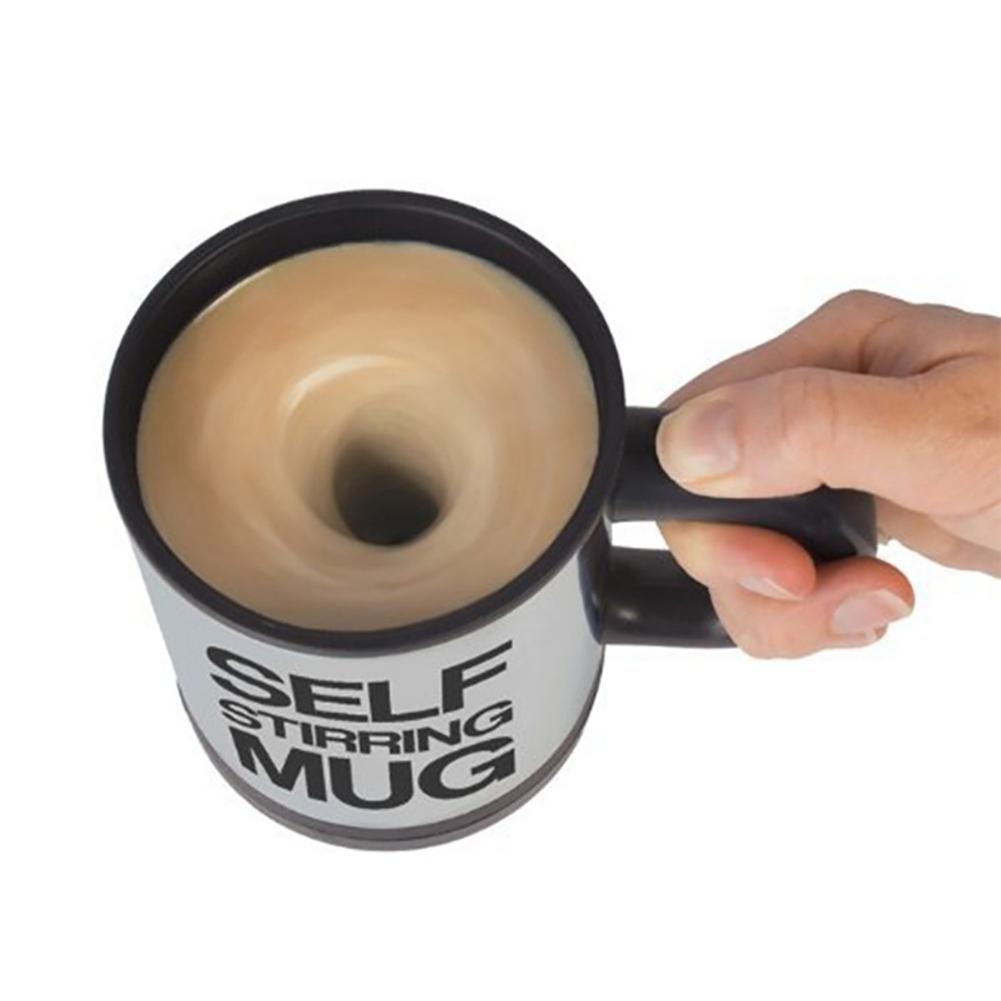 Automatic Stirring Mug Electric Lazy Self-stirring Cup Coffee Milk Smart Stirring Stainless Steel Juice Mixing Cup
