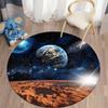 Covoare rotunde 3D pentru camera de zi Galaxy Space Covoare pentru podea Covoare pentru camera copiilor Covor decorativ Bucătărie Covoare dormitor