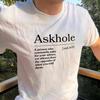 Askhole Definition T-Shirt and Kids Tshirt – Funny Dictionary Style Tee, Sarcastic Humor