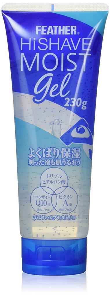 Feather Safety Razor Feather Moist Gel Single 230g (x 3)