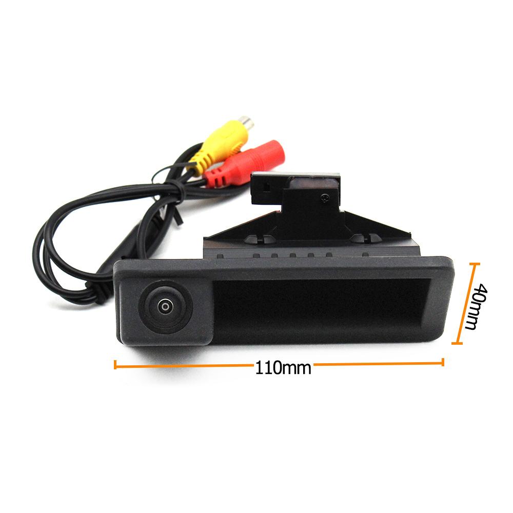Car Rear View Backup Camera Trunk Release Switch Handle For BMW 1 3 5 X1 X5 Series E60 E82 E84 E88 E90 E91 E92 E93 E70 E71