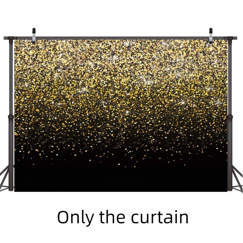 Premium Photographic Backdrop Cloth With Glittering Gold Highlights Ideal For Clothing Photography Characters)