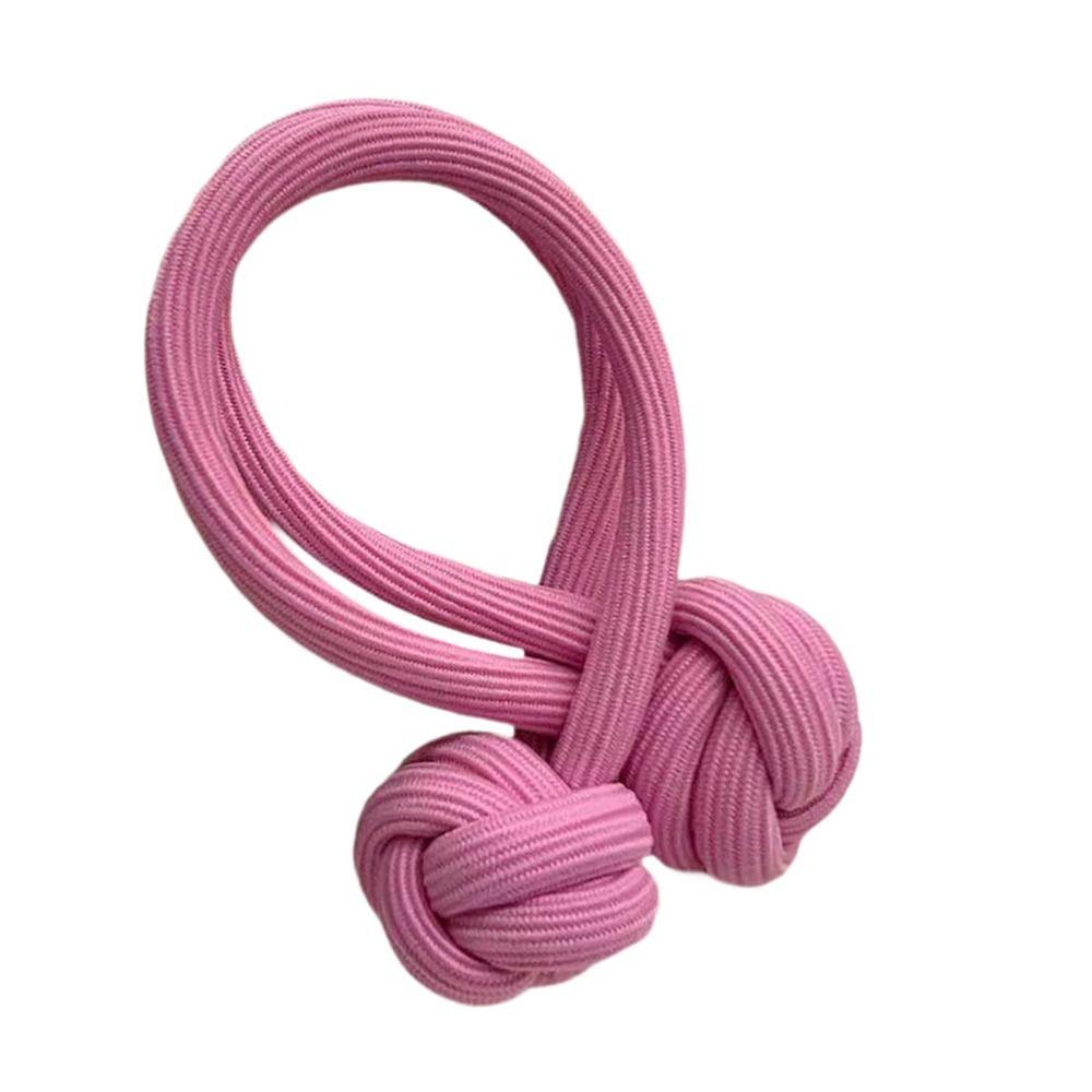 Knotted Hair Ropes Hair Band Hair Tie Elastic Head Rope Hair Circle Hair Loop Lady Girl Women