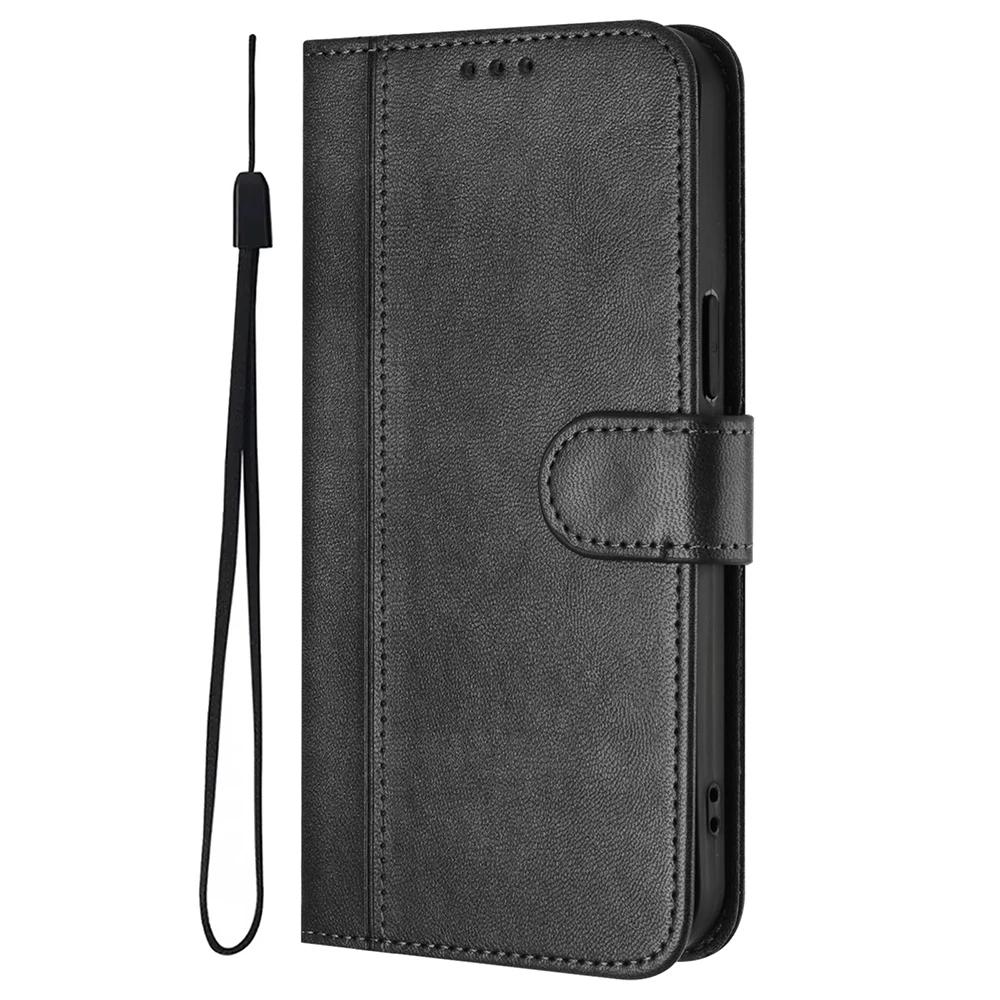 Retro Leather Wallet Case For Samsung Galaxy F04 F05 F14 F15 F23 F34 F42 F54 F62 C55 A3 A5 A6 A7 A8 J3 J4 J5 J6 J7 Pro Cover