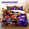 Luffy Pattern Bedding Quilt Set Quilt Cover Pillowcase Home Decoration Gift (1 * Duvet Cover + 2 * Pillowcase, Without Core)