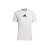 Logo Print Training Sports Crew Neck Short Sleeve T-Shirt Men Tops White GM2135