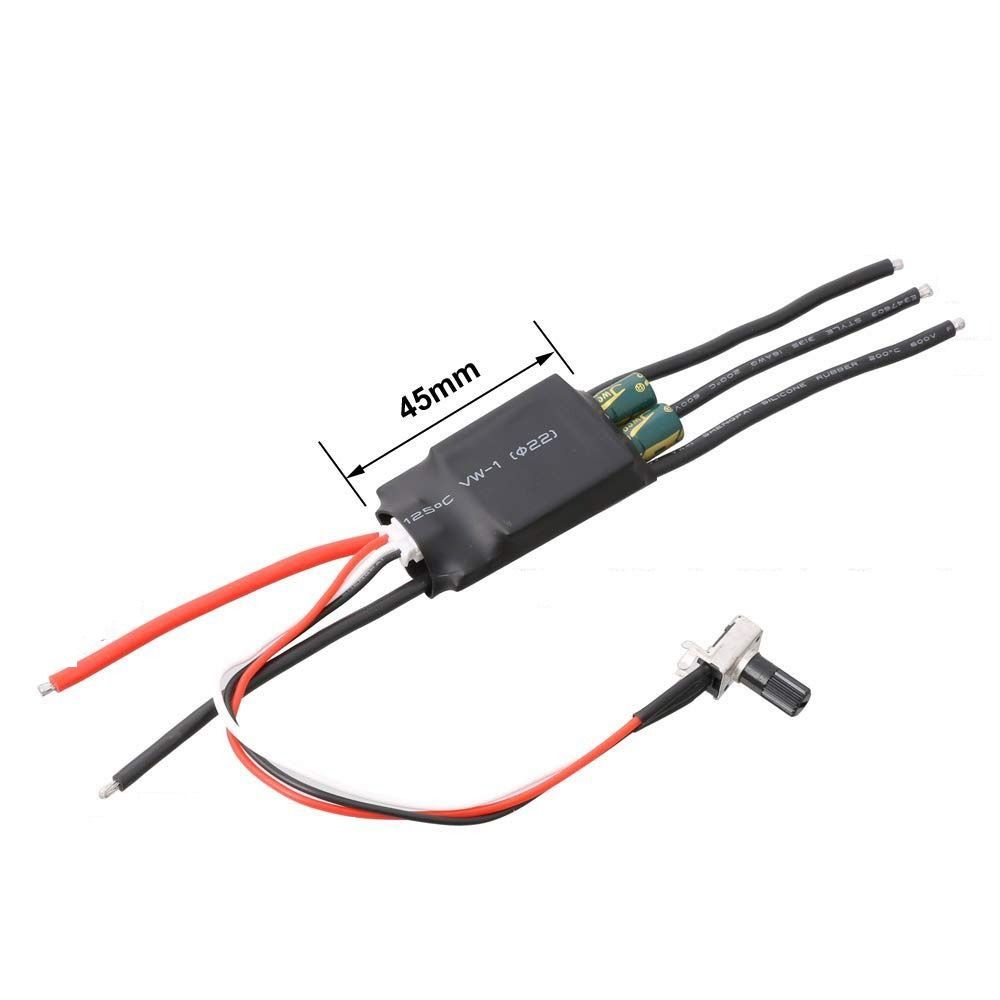 200W BLDC bezkartáčový motorový ovladač DC 7-24V Modul regulátoru rychlosti BLDC Ovladač ESC Nářadí