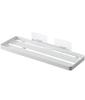 Yamazaki Film Hook Sanitary Rack Tower Floating Storage Bathroom White W30 X D11.5 X H4.7cm