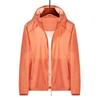 Summer Couple's Sun Protection Clothes Plus Size Breathable Solid Color Quick Drying Skin Windbreaker Coat