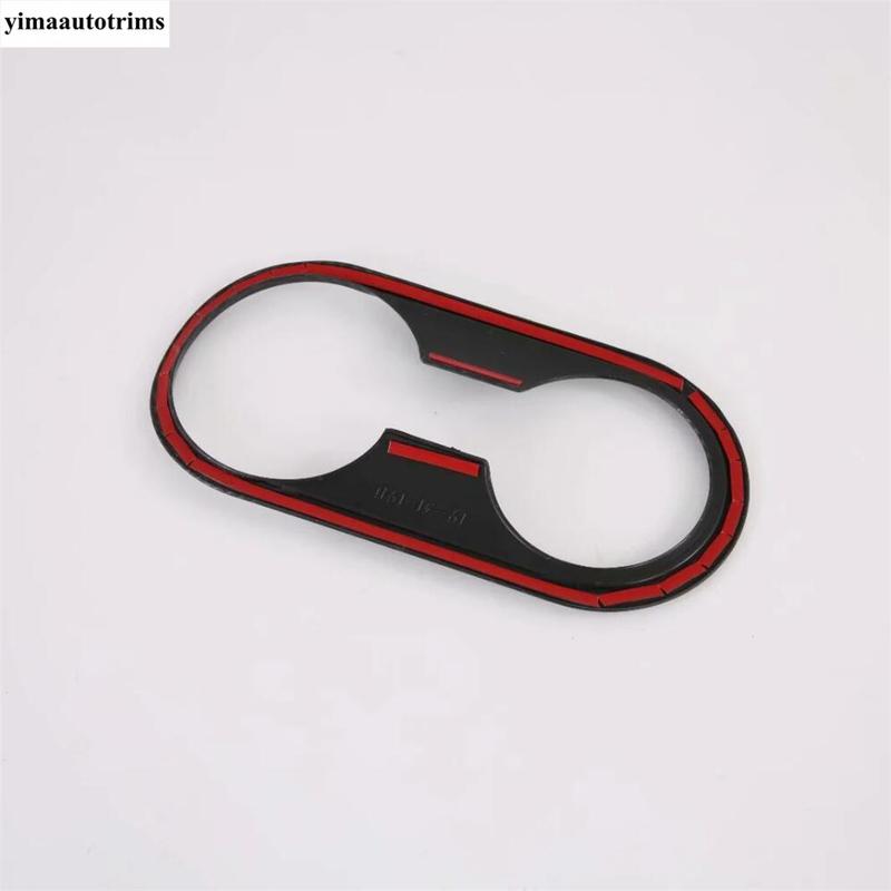 Front Central Control Water Cup Holder Panel Cover Trim For Kia Cerato Forte K3 / Seltos - Carbon Fiber Accessories