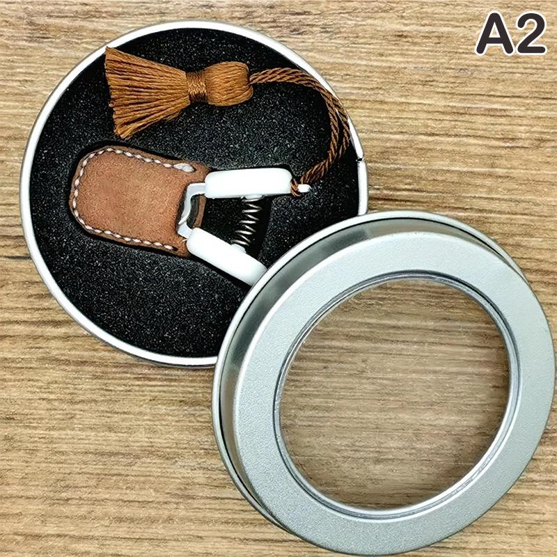Mini foarfece de artă creativă din oțel inoxidabil cu capac de protecție Foarfece de cusut pentru broderie Cadou perfect pentru pasionații de croșetat