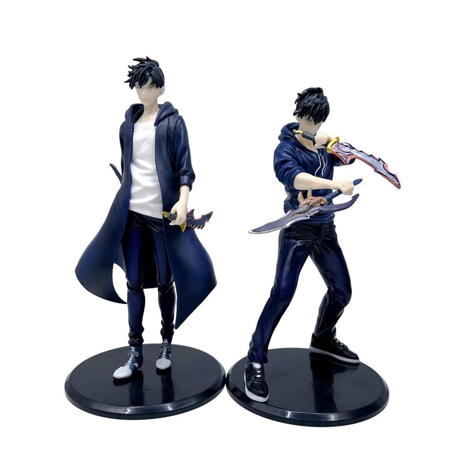 Anime Solo Leveling Shadow King Standing Posture Handheld Model Desktop Ornament Anime Peripheral Scenery Collectible Figure