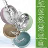Stainless Steel Baby Bowls with Suction 2-in-1 Toddler Feeding Plates Heat-Resistant Spill-Proof Suction Bowls for Infant