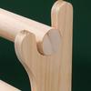 Wood Jewelry Holder for Exhibiting Accessories Bracelets and Bangle Display Rack Elegant Wrist Accessories Organizer