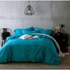 Duvet Cover - Bedding Set - Turquoise - 220x240 Cm - 100% Cotton - 2 Pillowcases