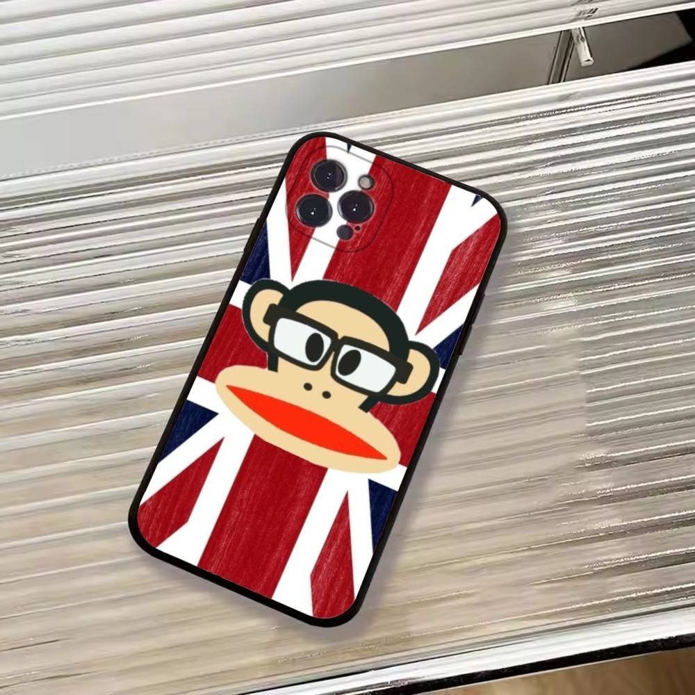 P-Paul F-Frank Fashion Phone Case For iPhone 17, 16,15,14,13,12,11 Plus,Pro Max, Others Soft Black Cover