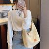 2025 New Weekend Tote Bag Handwoven Women's Bag Large Capacity Summer Woven Straw Shoulder Bag Messenger Bag
