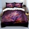 Abstract Floral Canvas Art Set Soft Comfortable Duvet Cover Bedding Set Included 1*Duvet Cover & 2*Pillowcases, Gift