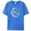 Bitcoin Crypto BTC To The Moon T Shirt Men 100% Cotton T-shirt Streetwear Tshirt Short Sleeve Astronaut Cryptocurrency Tees Tops