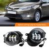 LED Nebelscheinwerfer für Toyota Corolla Camry Yaris RAV4 Prius CHR Hilux Lexus DRL Tagfahrlicht 3,5 Zoll Weiß Gelb