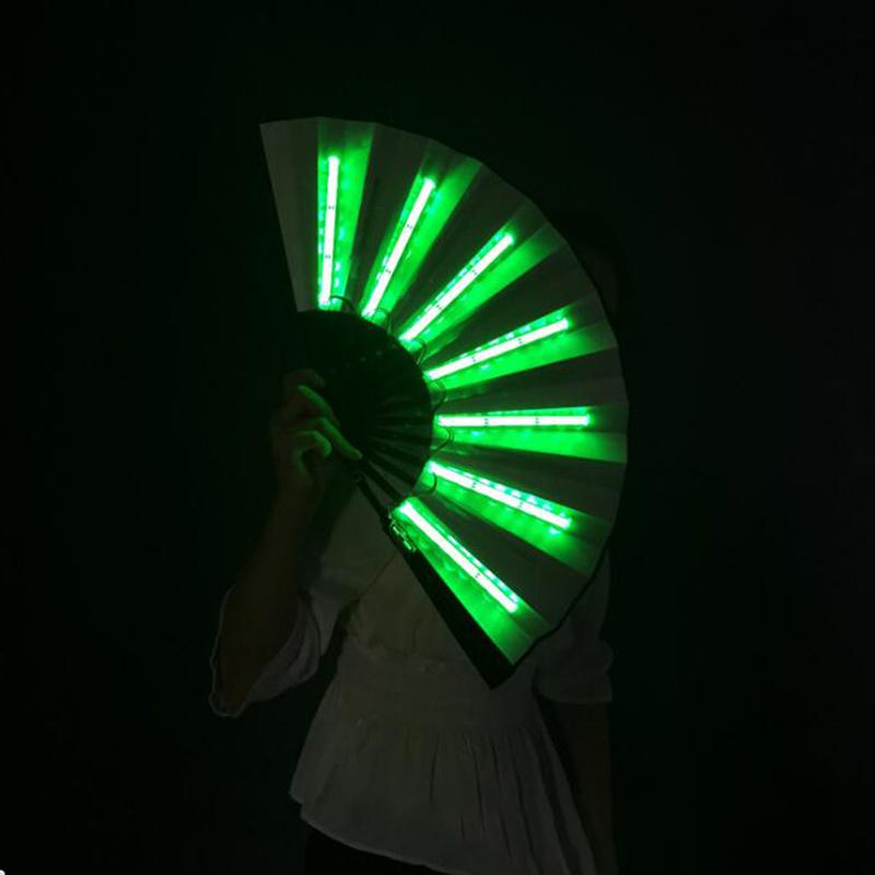 Party Led Fan Luminous Stage Performance Show Light Up Fan Birthday Party Gift