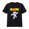 Glover N64 Okładka Koszulka w Stylu Retro Biały Postać z Kreskówki z Dużymi Oczami i Zabawnym Designem Vintage Spłowiałe markowe ubrania