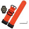 Nylon Watch Band Strap For Casio G-SHOCK Modified Small Mud King GG-1000 GWG-100 GSG-100 Canvas Watchband Black Khaki Bracelet