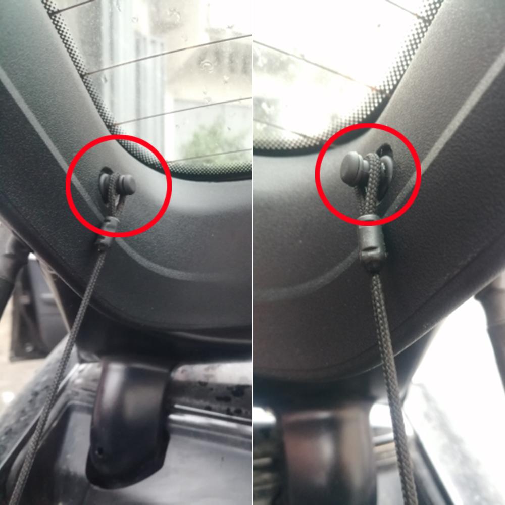 For Skoda Octavia Superb 2015 - 2019 Citigo Fabia Kamiq NW4 Karoq NU7 Rapid Scala Parcel Shelf Strings Holder Pivot Hanger Clips