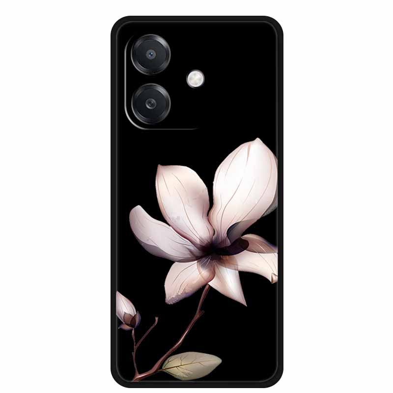 For OPPO A3 / A3x 5G Case 6.67" Funda Black Silicone Soft Phone Case For OPPO A3x A3 5G Back Cover Case A 3x A 3 x A3 x Cartoon
