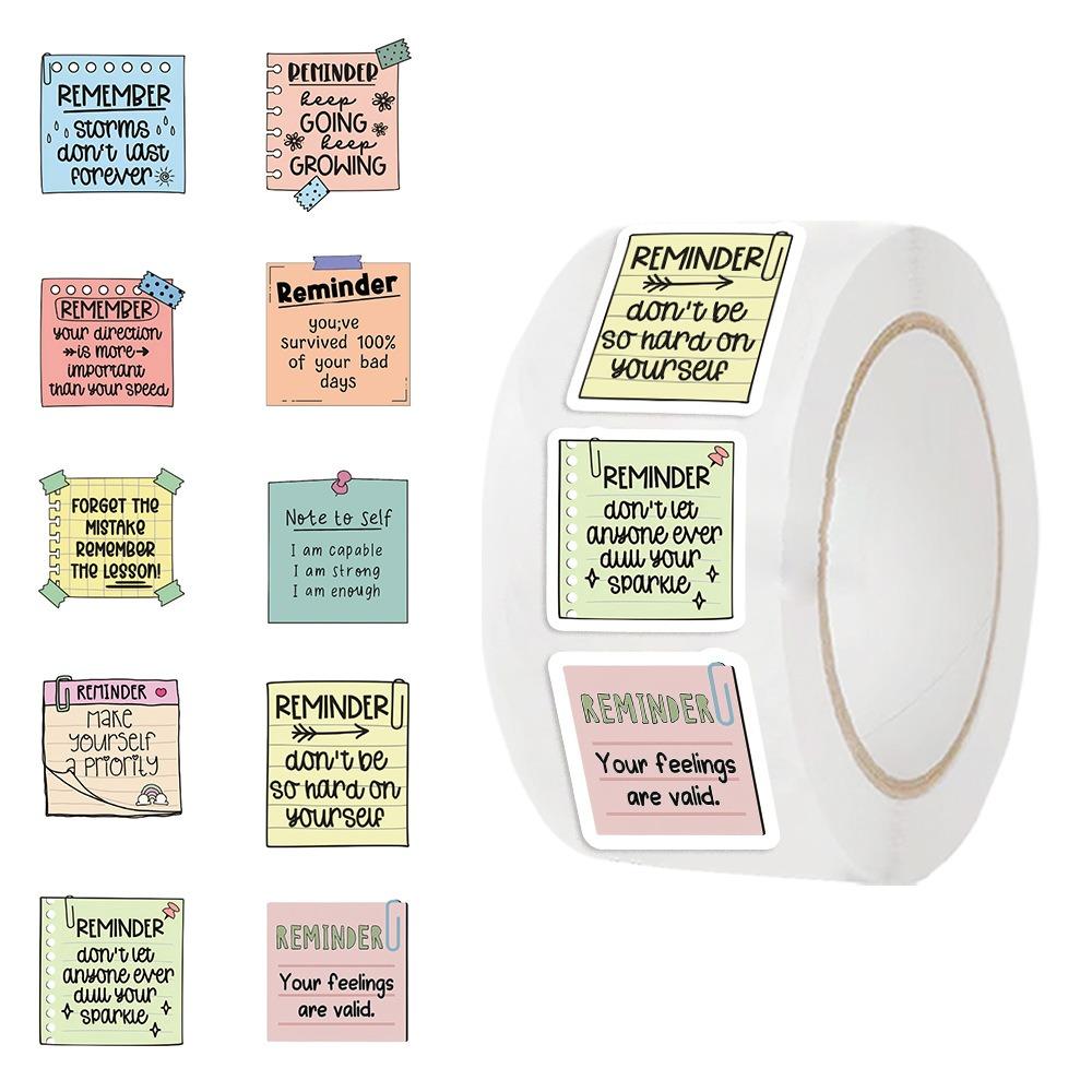 500pcs Scrapbooks Reward Stickers Cute Stationery Label New Encourage Sticker