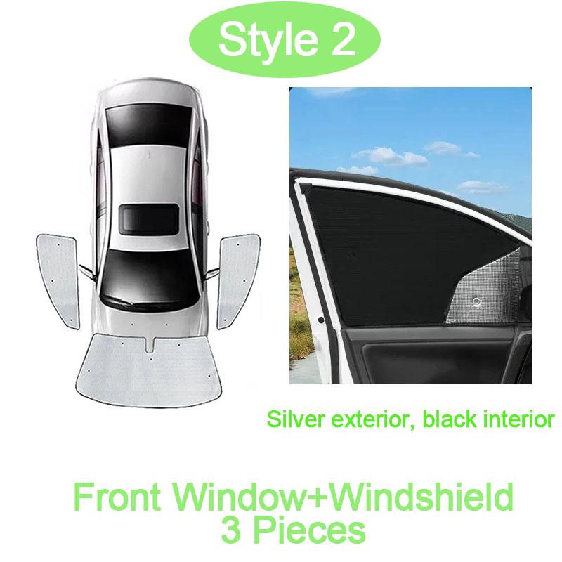 Car Sun Visors For Wuling Cloud EV Accessories Baojun Yunduo 2023 2024 2025 Aluminum Foil Full Windshield Window Sunshades Cover