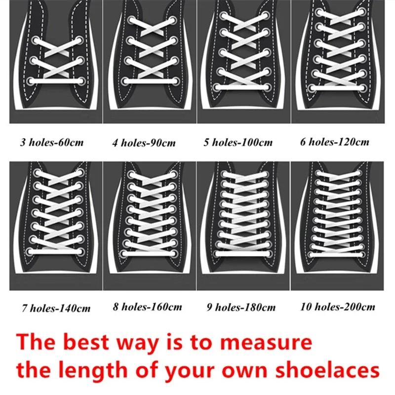 Burst Texture Sneakers Shoelaces Men's Women's Casual Laces Sneakers Fashion Running Rope Laces 120/140/160 CM Shoes Accessories