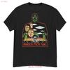 Invaders from Mars Cult Sci Fi Film Fan Art T Shirt Vintage Washed Soft Slightly Unisex Versatile Fashion Streetwear Casual