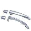 Poignée de porte extérieure de voiture Poignées extérieures avant/arrière gauche/droite pour Renault Koleos 2009-2018 80640-JY01A/JY01B 80647-JY01A