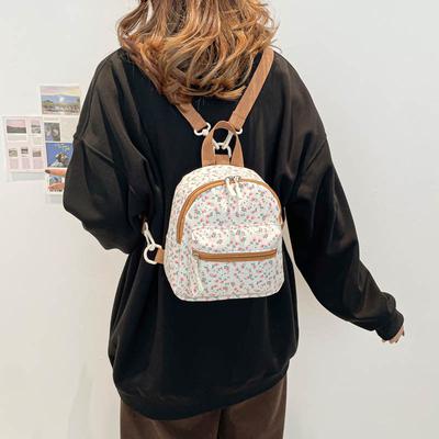 New Cute Backpack Female Student Small Fresh Schoolbag Versatile Casual Bag Lightweight and Simple Mini Backpack