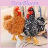 Animal Plush Toy Crows Roosters Kids Gift With Pp Cotton Filling For Playroom Decor