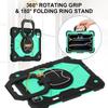 Shockproof Tablet Case for IPad Air5 Air11 10th A16 A19 Pro11 13 IPad 10.2 9th 8th 6th 5th 9.7 Mini 7 6 Rotate Stand Case Funda