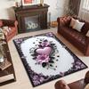 Beautiful Gothic Romantic Style Heart Art Pattern Carpet Living Room Bedroom Sofa Home Decor Non Slip Floor Mat Gift for Family